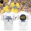 Indiana Pacers Yes Cers 2025 Playoffs 3D T-Shirt – Gold