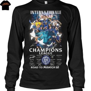 Inter Milan Champions League Signature Unisex T-Shirt