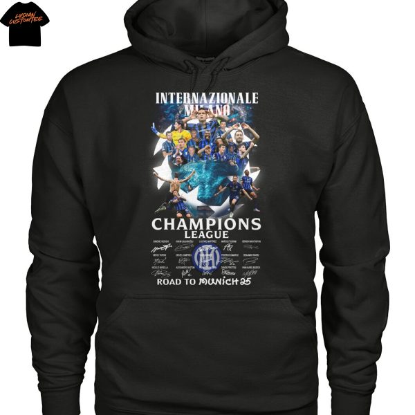 Inter Milan Champions League Signature Unisex T-Shirt