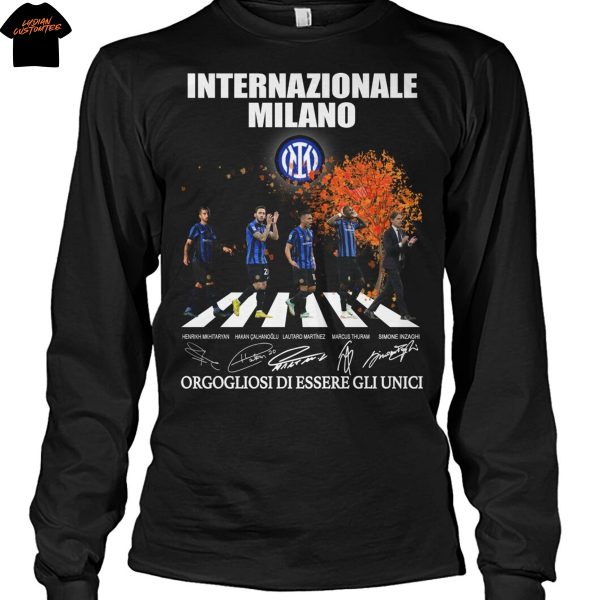 Internazionale Milano Signature Orgogliosi Di Essere Gli Unici Unisex T-Shirt