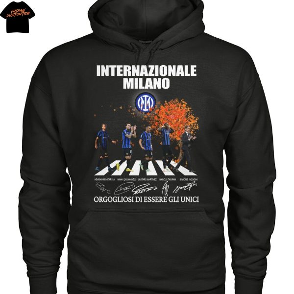 Internazionale Milano Signature Orgogliosi Di Essere Gli Unici Unisex T-Shirt