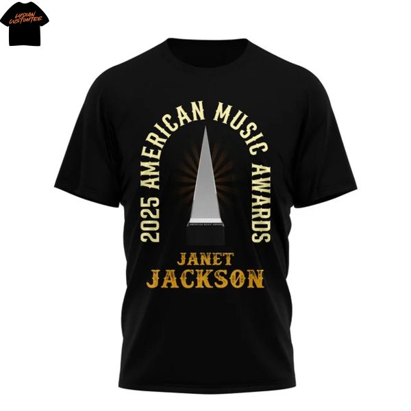 Janet Jackson 2025 American Music Awards Signature 3D T-Shirt