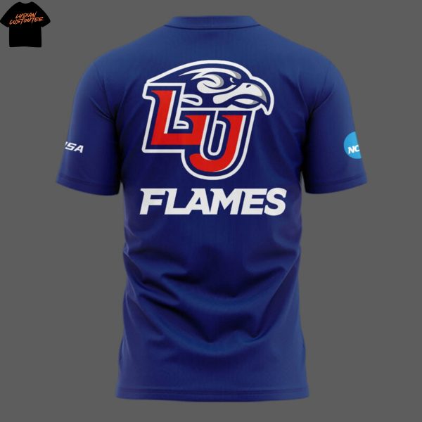 Liberty Lady Flames Softball 3D T-Shirt