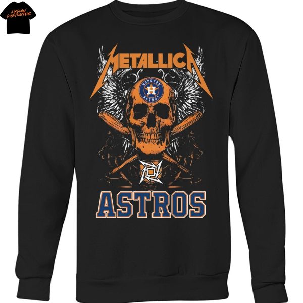 Metallica x Houston Astros Unisex T-Shirt