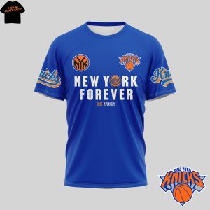 New York Knicks Forever 2025 Playoffs Once A Knick Always A Knick 3D T-Shirt