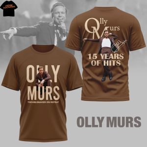 Olly Murs 15 Years Of Hits Signature 3D T-Shirt