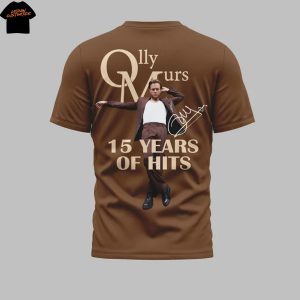 Olly Murs 15 Years Of Hits Signature 3D T-Shirt
