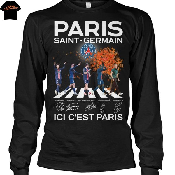 Paris Saint-Germain Ici Cest Paris Signature Unisex T-Shirt
