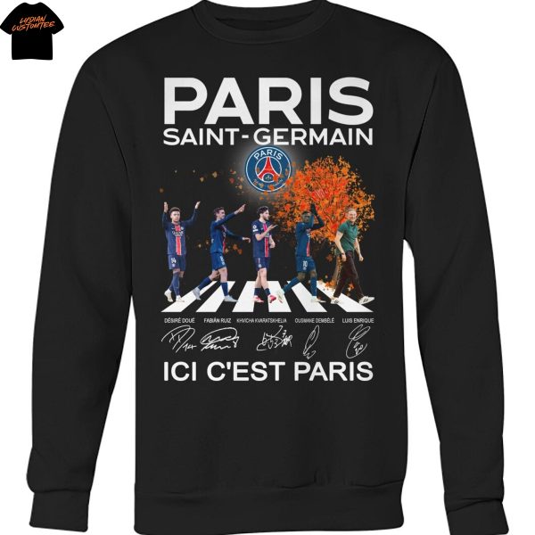 Paris Saint-Germain Ici Cest Paris Signature Unisex T-Shirt