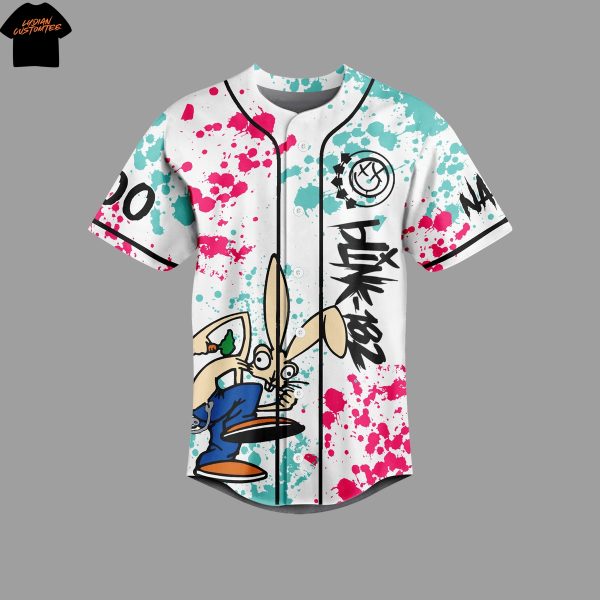 Personalized Blink-182 I Miss You Baseball Jersey