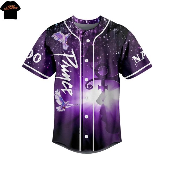 Personalized Prince I Only Want To See You Laughing In The Purple Rain Baseball Jersey