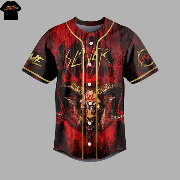 Personalized Slayer South Of Heaven Before You See The Light You Must Be Baseball Jersey