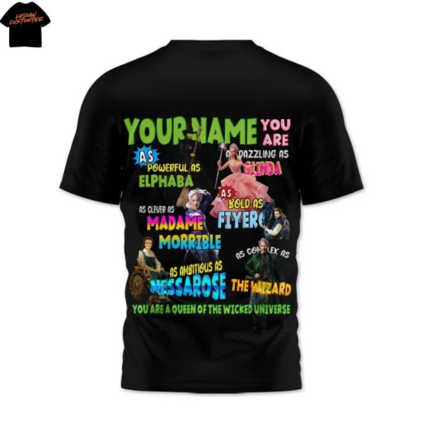 Personalized Super Wicked Universe 3D T-Shirt