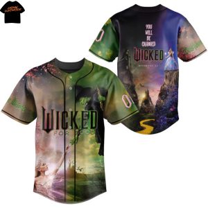 Personalized Wicked For Good Baseball Jersey