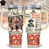 AC DC Pwr Up Tour Back In Black I Hit The Sack Tumbler With Handle And Straw