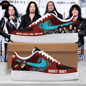 Quiet Riot Metal Health Bang Your Head Air Force 1 Shoes