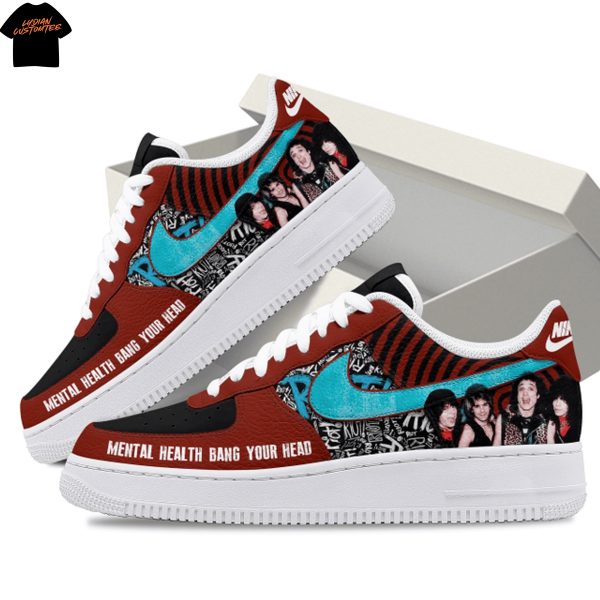 Quiet Riot Metal Health Bang Your Head Air Force 1 Shoes