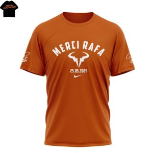 Rafael Nadal 2001-2025 Thank You For The Memories 3D T-Shirt