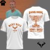 Rafael Nadal 2001-2025 Thank You For The Memories 3D T-Shirt – Black