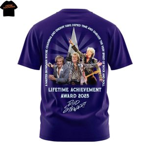 Rod Stewart American Music Awards Lifetime Achievement Award 2025 3D T-Shirt