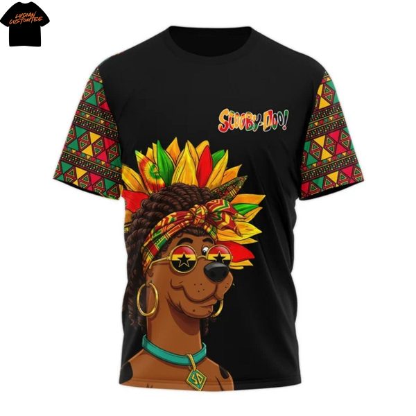 Scooby-Doo They Not Like Us Honoring The Past Celebrating Freedom Juneteenth 3D T-Shirt