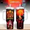 Scooby-Doo My Heart Beats With Red Blue Tumbler With Handle And Straw
