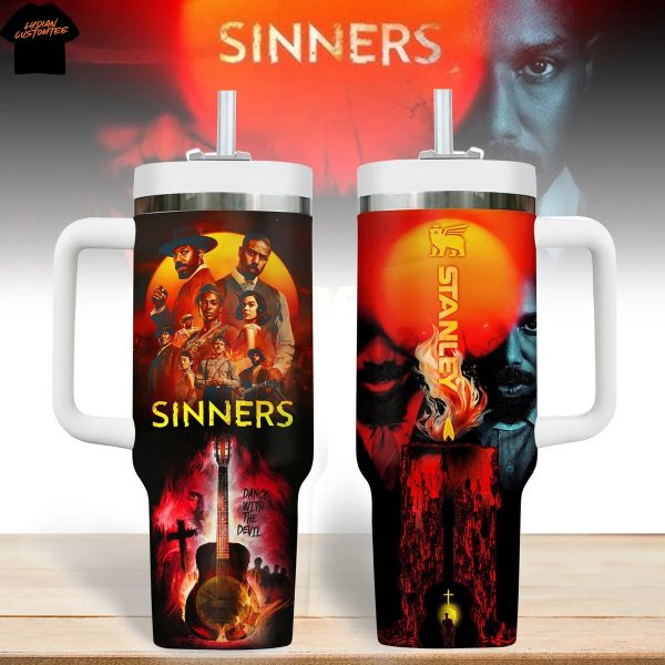 Sinner Dance With The Devil Tumbler With Handle And Straw