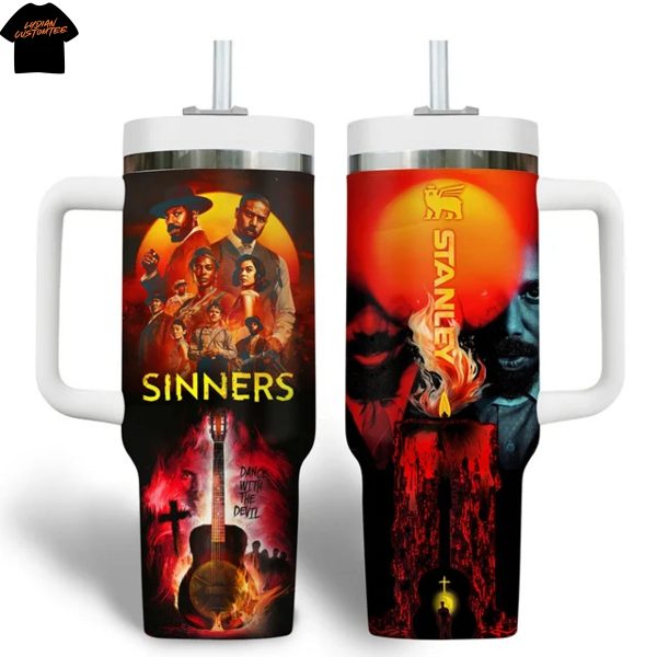 Sinner Dance With The Devil Tumbler With Handle And Straw