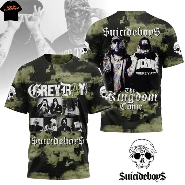 Suicideboys Grey Day The Kingdom Come 3D T-Shirt
