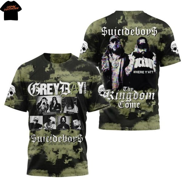 Suicideboys Grey Day The Kingdom Come 3D T-Shirt