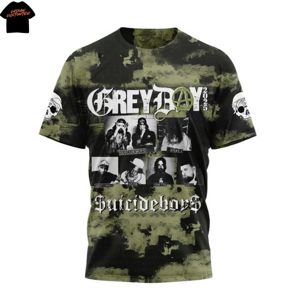 Suicideboys Grey Day The Kingdom Come 3D T-Shirt