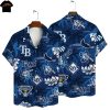 San Diego Padres Flower Hawaiian Shirt