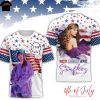 Toby Keith Red White And Toby Keith 1776 3D T-Shirt