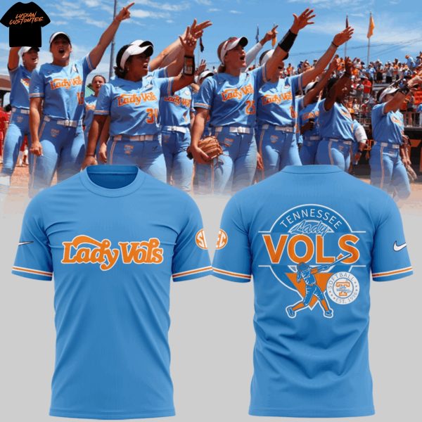 Tennessee Lady Volunteers Softball 2025 3D T-Shirt