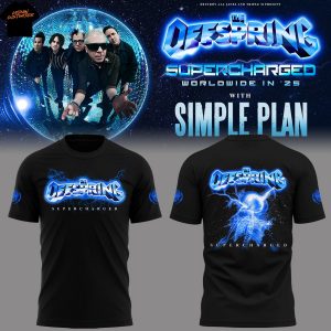 The Offspring Supercharged In 25 Tour 3D T-Shirt