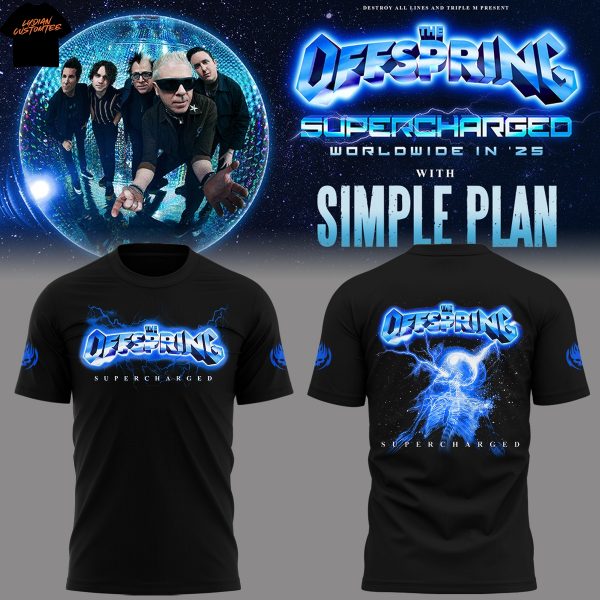 The Offspring Supercharged In 25 Tour 3D T-Shirt