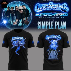 The Offspring Supercharged In 25 Tour With Simple Plan 3D T-Shirt
