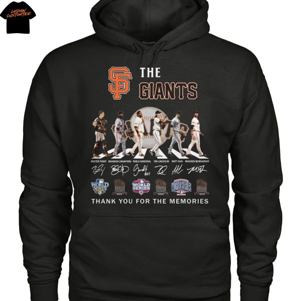 The San Francisco Giants Signature Thank You For The Memories Unisex T-Shirt