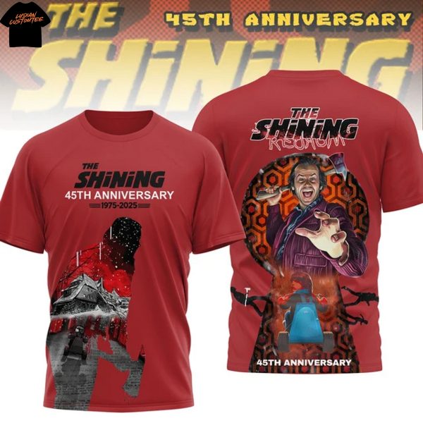 The Shining 45th Anniversary 1975-2025 3D T-Shirt