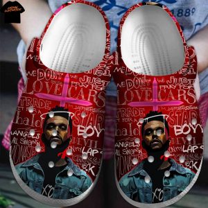 The Weeknd Starboy Crocs Shoes