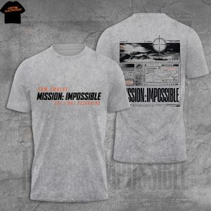 Tom Cruise Mission Impossible The Final Reckoning 3D T-Shirt