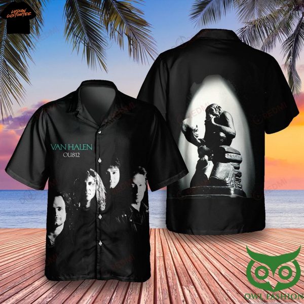 Van Halen OU812 Album Hawaiian Shirt