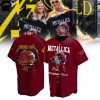 Virginia Tech Hokies Metallica Exit Light Enter Night Baseball Jersey – Black