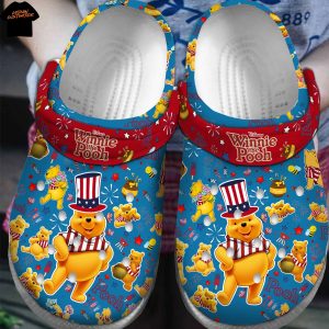Winnie The Pooh Honey Bee Crocs – Blue