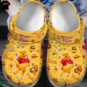 Winnie The Pooh Honey Bee Crocs – Gold