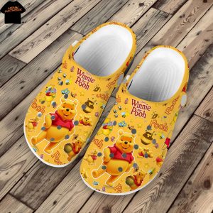 Winnie The Pooh Honey Bee Crocs – Gold