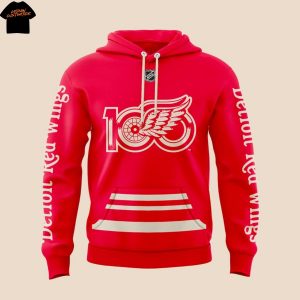 100 Years Of Hockeytown Detroit Red Wings Hoodie