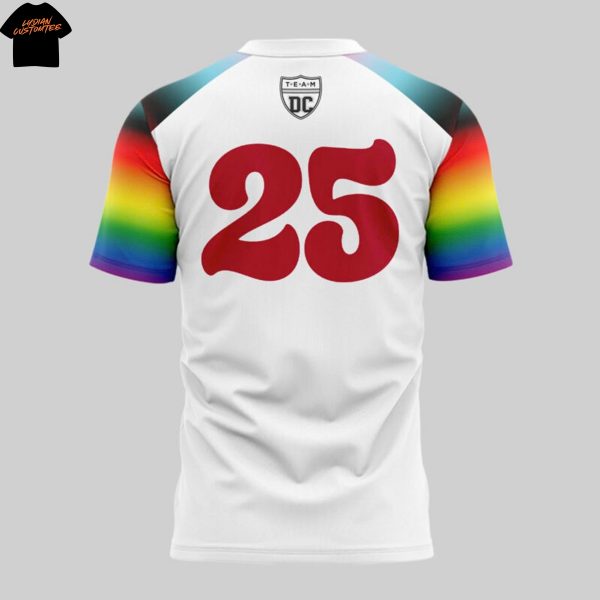 2025 Pride Month Washington Nationals 3D T-Shirt
