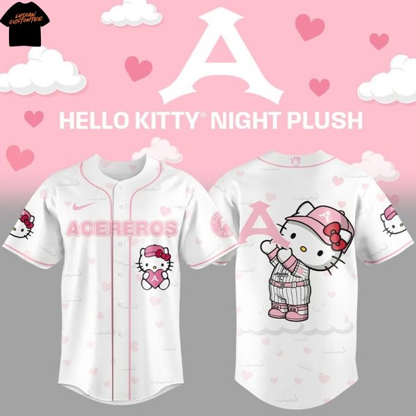 Acereros De Monclova Hello Kitty Baseball Jersey