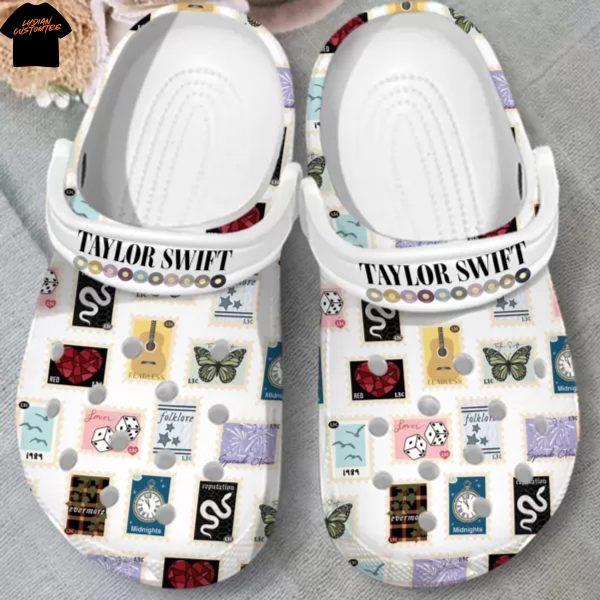 Album Stamps Taylor Swift Crocs